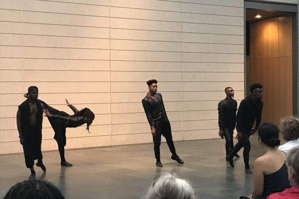 Hero Complexities, performed by Theatre of Movement at the Nasher Museum