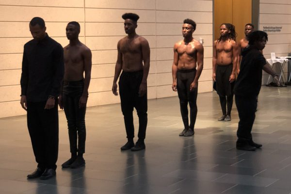 Hero Complexities, performed by Theatre of Movement at the Nasher Museum